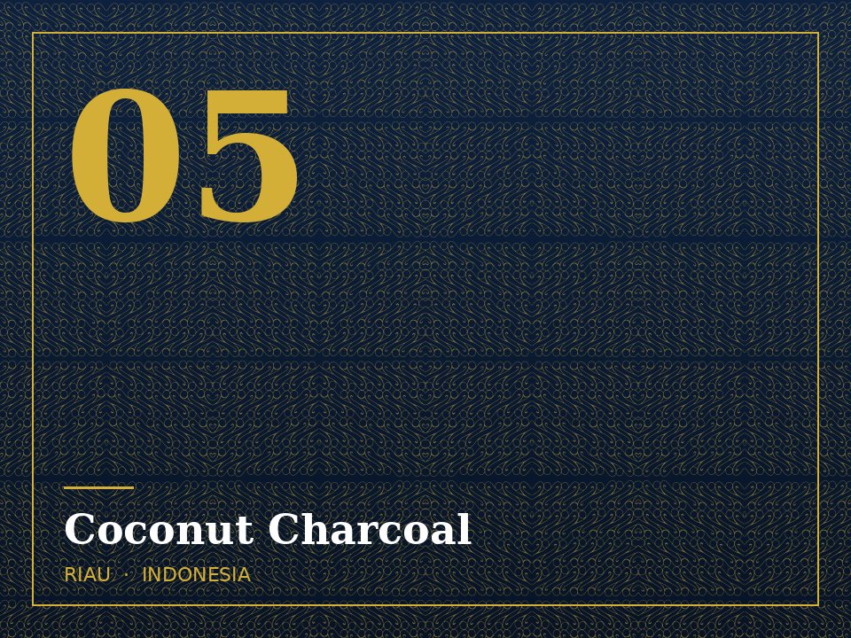 Coconut Charcoal - Riau
