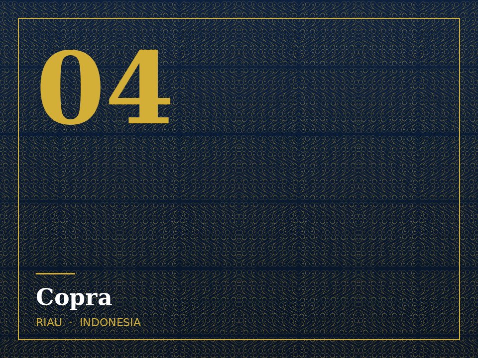 Copra - Riau